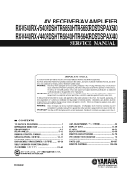 Yamaha RXV-440 - Service Manual 